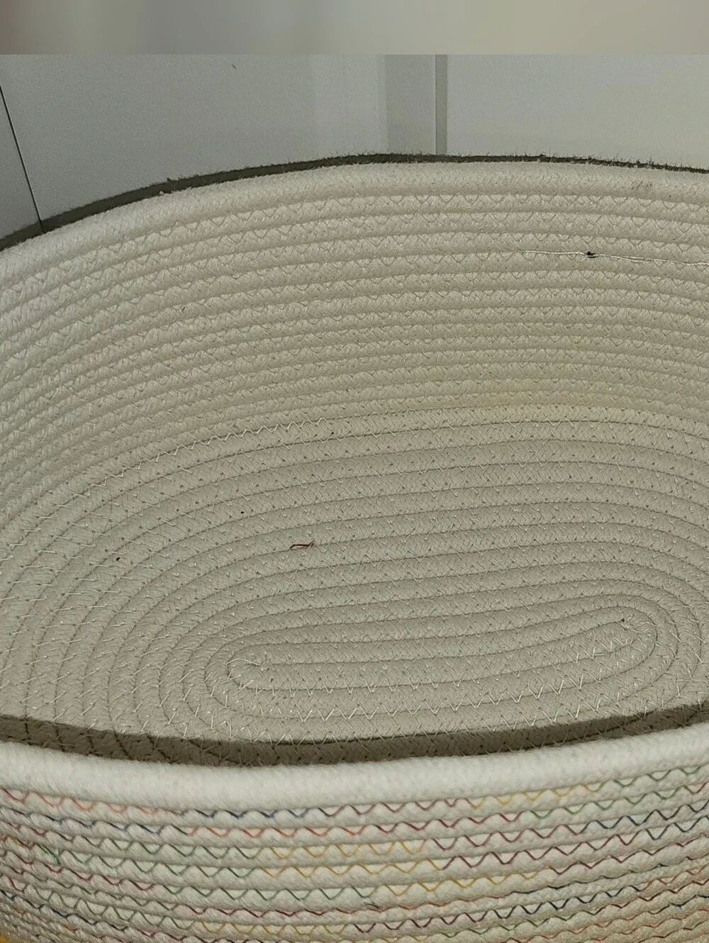 Set Of 2 Cotton Rope Storage Baskets